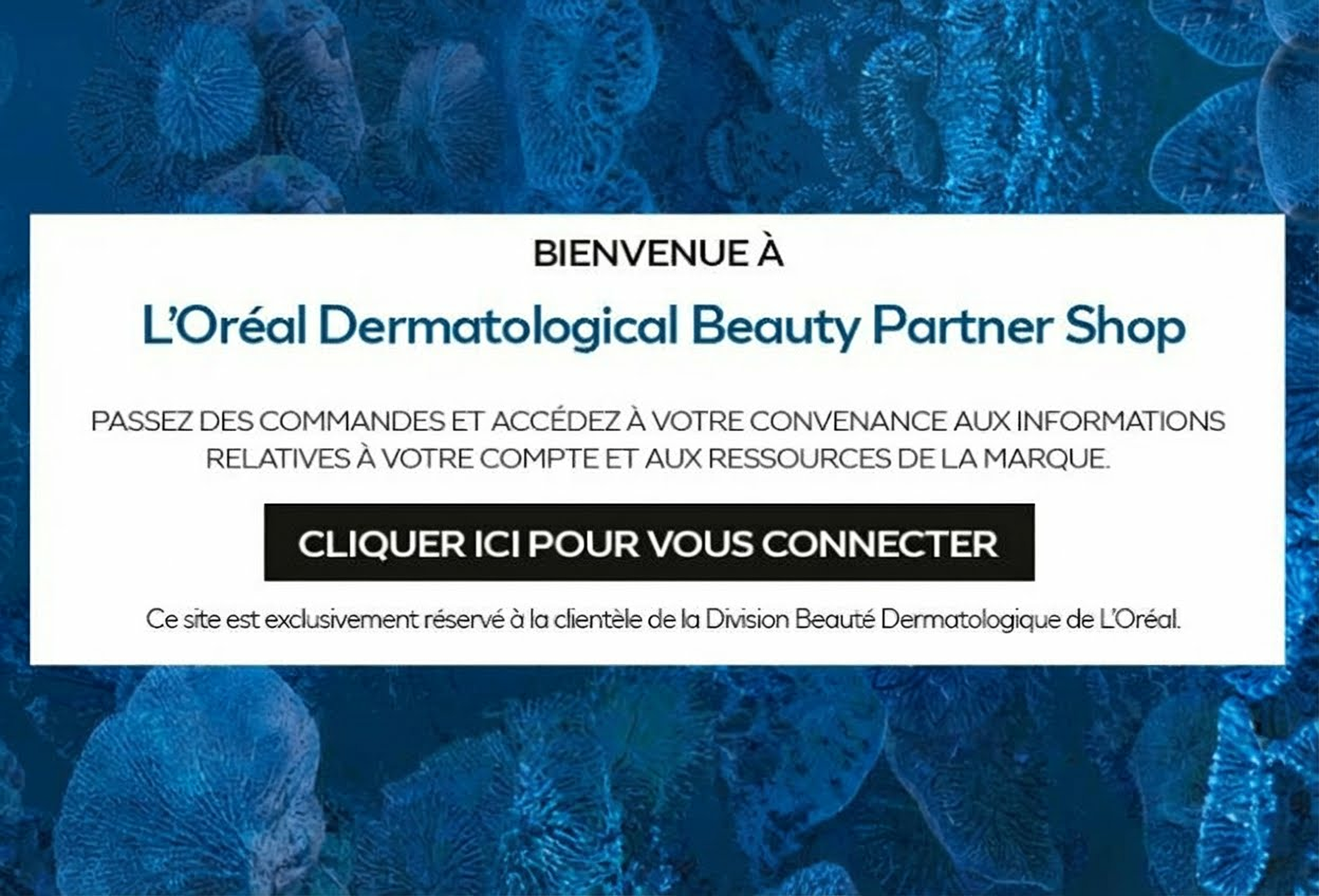 Bienvenue &agrave; L'Or&eacute;al Dermatological Beauty Partner Shop